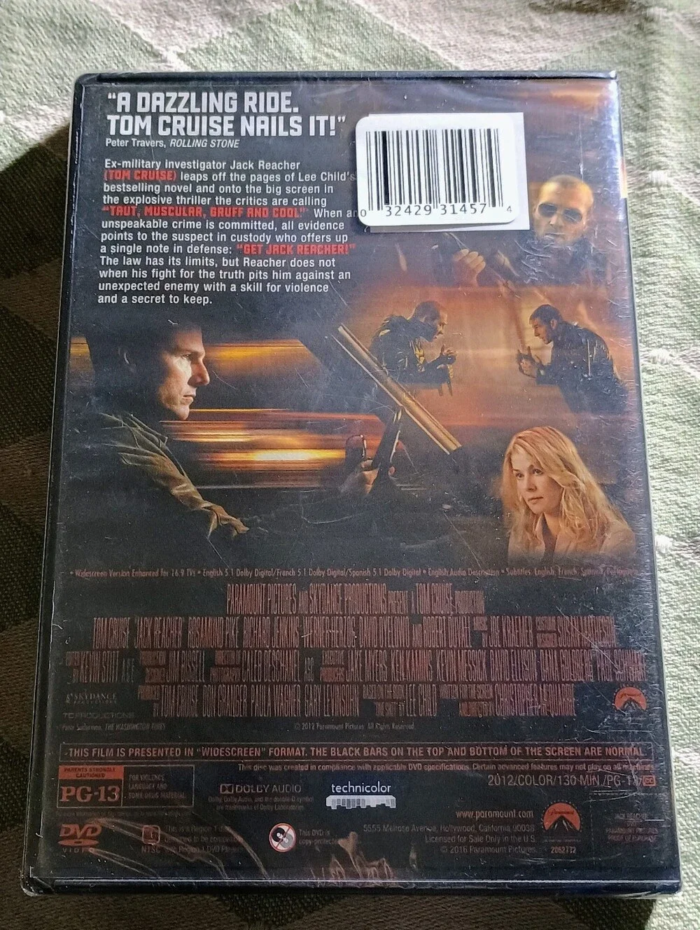 Jack Reacher DVD 📀 NWT - Picture 2 of 3